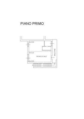 Grundriss der ersten Etage