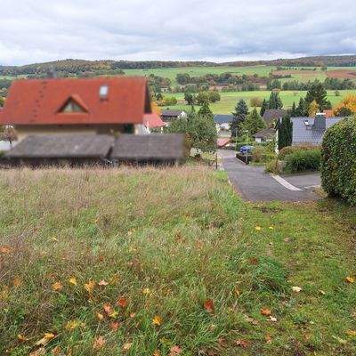 Blick vom Gründstück