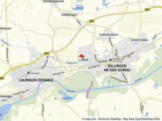 Geolyzer Kartenausschnitt