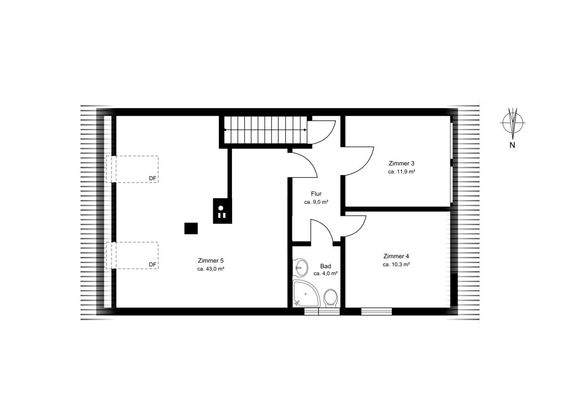 Grundriss DG (Ist-Zustand)