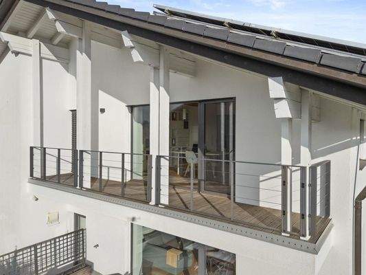 Balkon Büro / Schlafzimmer