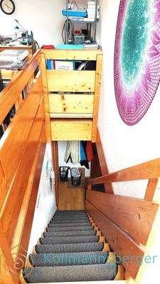 Treppenabgang vom DG in das 1. OG