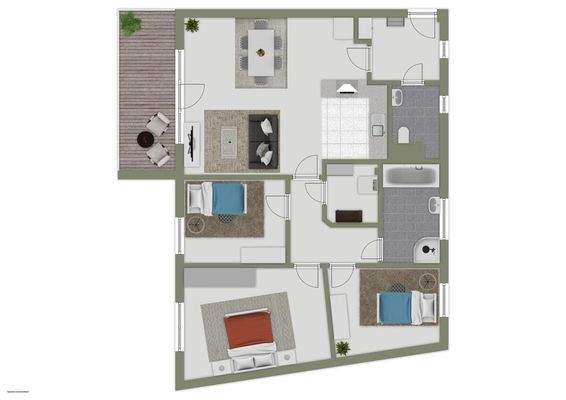 Grundriss - Obergeschoss