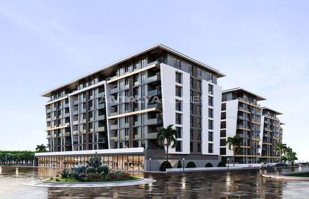 Brand New Apartments in a Complex with Pool in Antalya