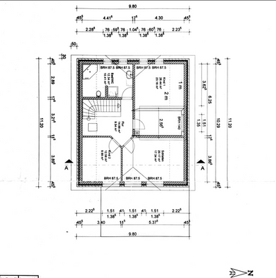 Grundriss Dachgeschoss