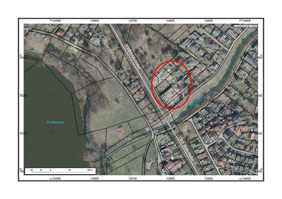 Luftbild zur Lage der Grdst.Heringsdorf-Neuhof