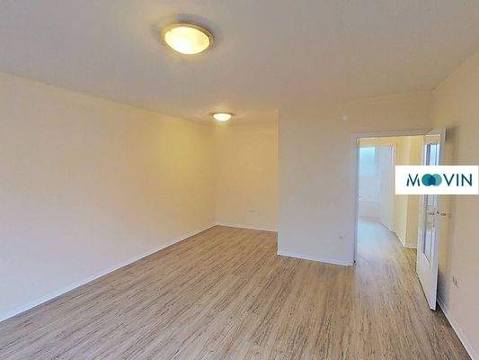 Ansicht III: Wohn- und Esszimmer