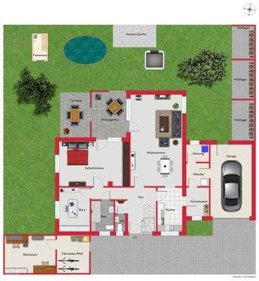 Grundriss Erdgeschoss