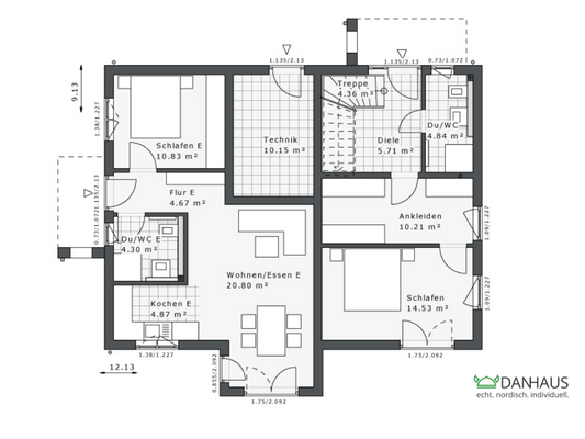 Grundriss EG