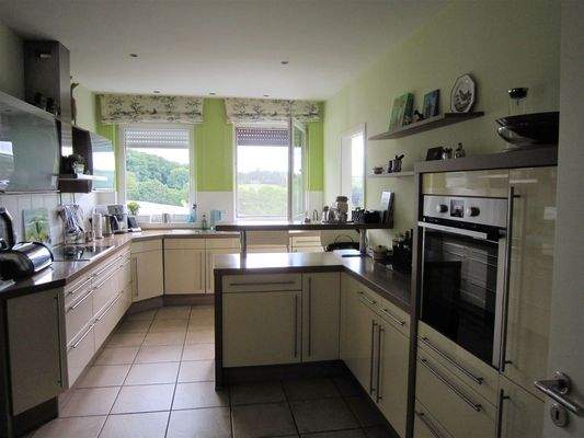 Küche mit Ausblick