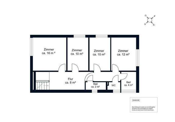 Grundriss Obergeschoss