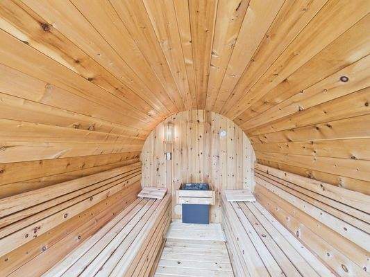Zirben-Sauna
