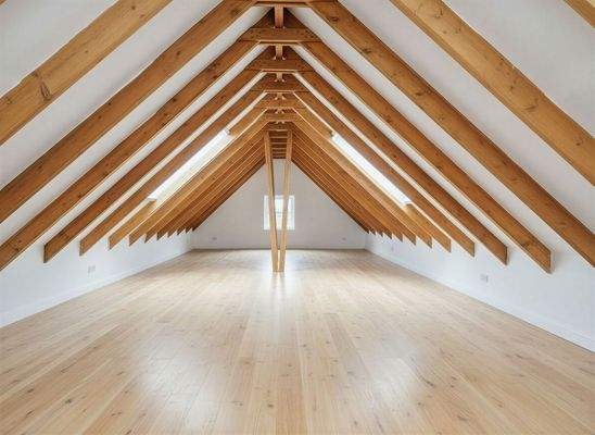 Ausbaureserve Dachboden - (KI generiert)