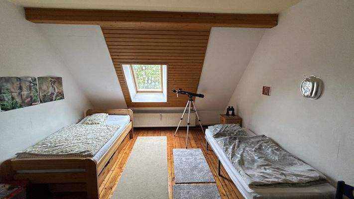 Zimmer im Dachgeschoss
