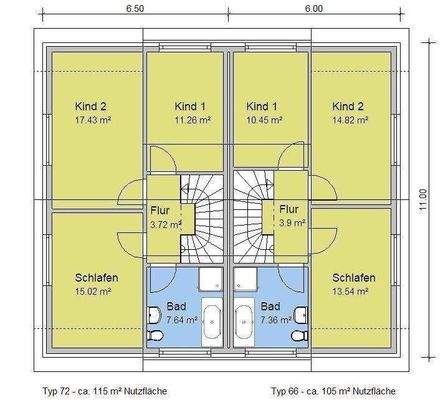 Grundrissvorschlag OG
