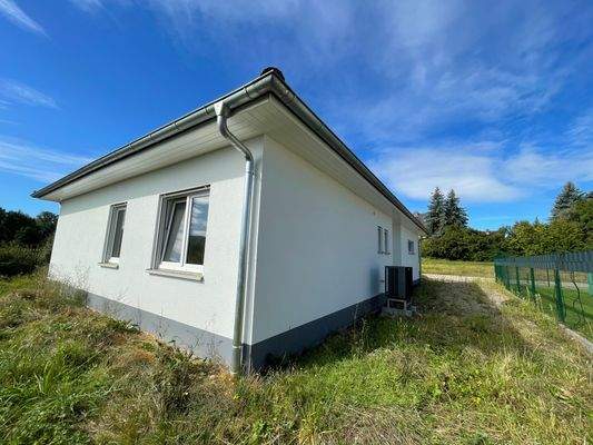 Rückansicht des Gebäudes