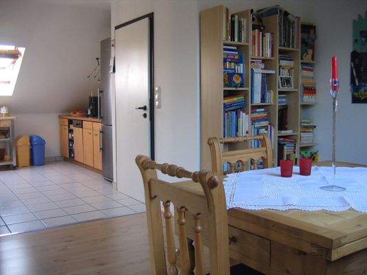 Essbereich mit Küche