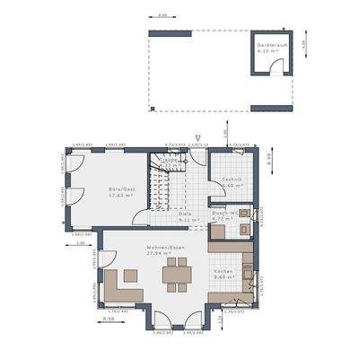 Grundriss Erdgeschoss