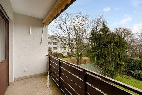 Loggia vom Schlafzimmer 1 aus