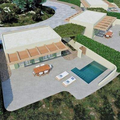 Kreta, Litsarda: Neubau! Einfamilienhaus mit Pool zu verkaufen