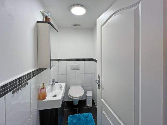Separates WC im Obergeschoss