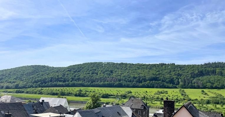 sehr schöne Sicht vom Dachgeschoss aus möglich