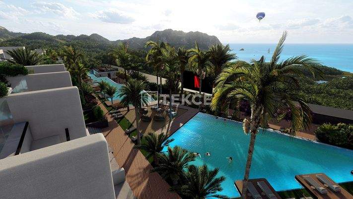 Apartments in a Complex with Easy Access to Sea in Tatlısu