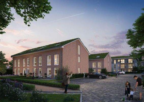 Visualisierung Neue Dorfmitte Alveslohe