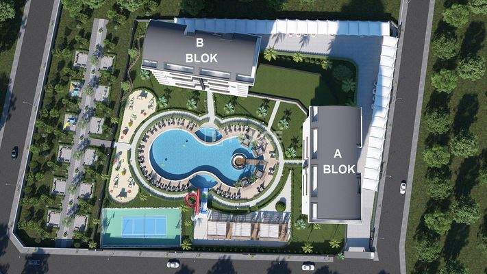 Real Estate Project with Residency Permit in Alanya Demirtaş