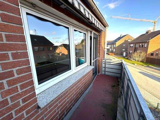 Balkon mit Südausrichtung