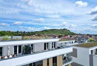 Fernsicht auf Hohenasperg 