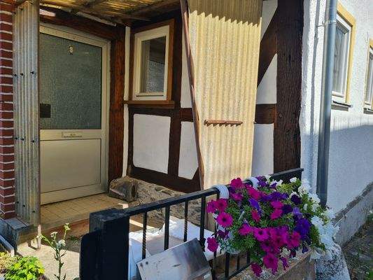 Eingang ins Knusperhaus