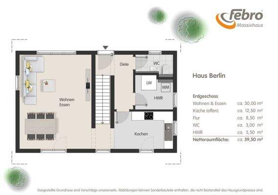 Grundriss Erdgeschoss