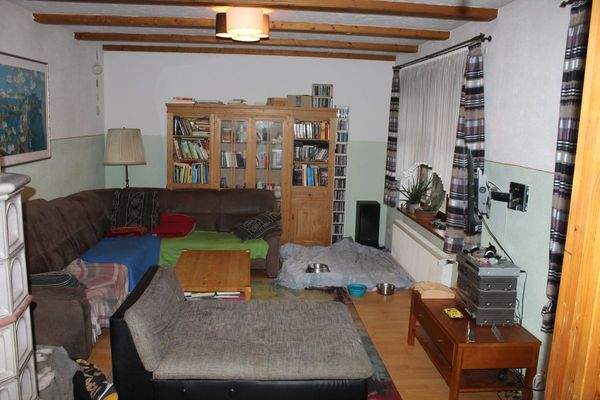 ... offen hin zum Wohnzimmer ...