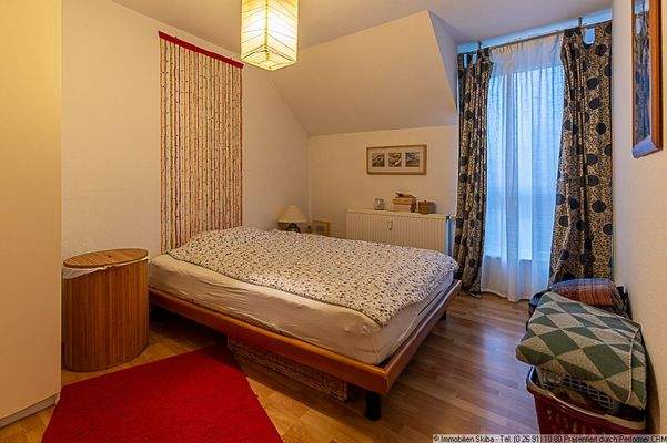 Schlafzimmer DG-Wohnung