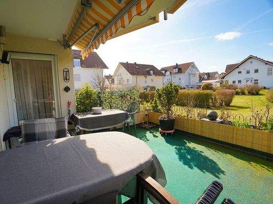 Terrasse mit Markise