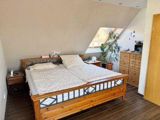 Schlafzimmer im Dachgeschoss