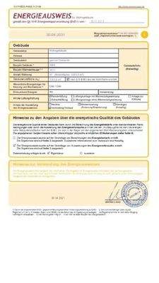 Energieausweis