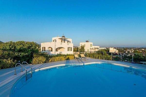 Kreta, Tersanas: Luxusvilla mit unschlagbarer Aussicht in ruhiger Lage zu verkaufen