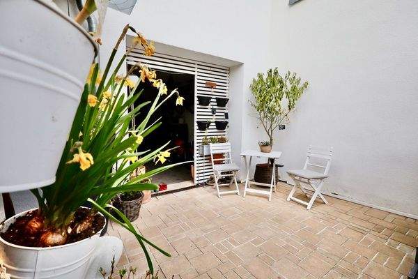 Blick in den Innenhof.