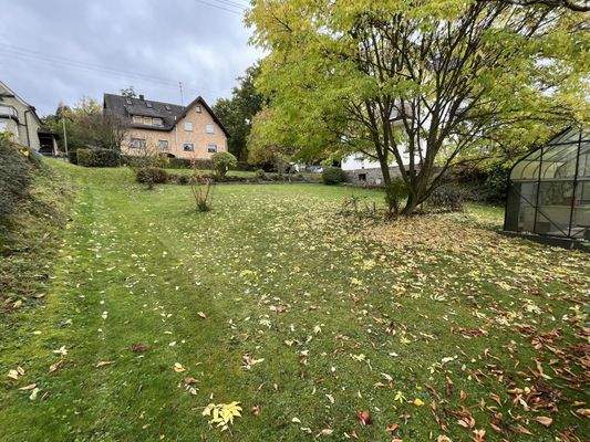 Blick Richtung Straße