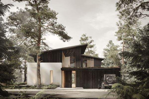 Moderne Villenarchitektur