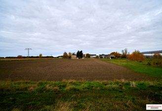 Blick auf das Baufeld