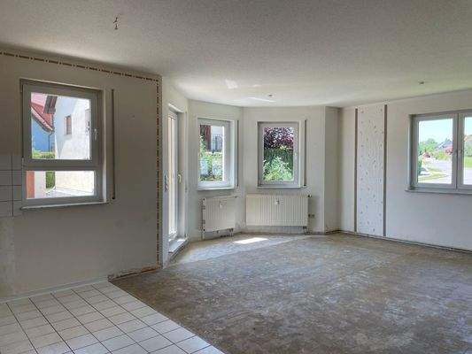 Wohnbereich mit offener Küche