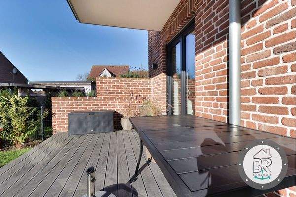 Gemütlicher Außenbereich mit mediterranem Flair