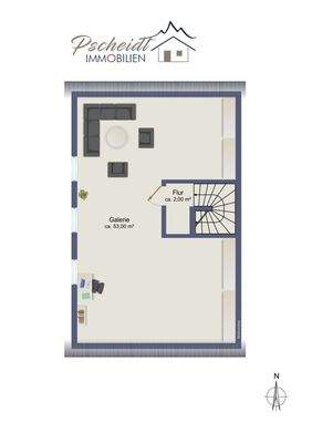 Grundriss Obergeschoss