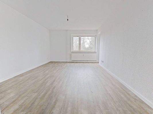 Ansicht II: Wohn- und Esszimmer