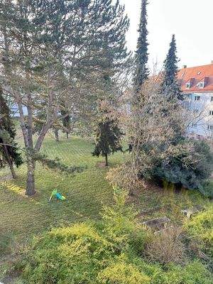 Blick von Wohnzimmer