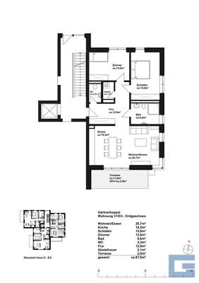 Haus D - Wohnung 31 - Erdgeschoss