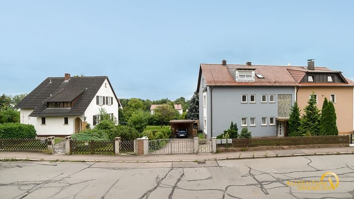 Aussicht vom Balkon